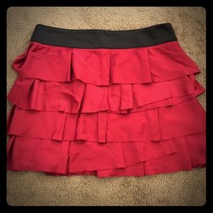 3 for $15 Forever 21 Red Ruffle Skirt Size Small